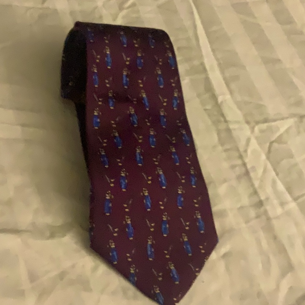 Ralph Lauren “Lauren” 100% Made In U.S.A. Silk Tie - Picture 1 of 4